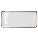 Bandeja rectangular porcelana Orion Hydrozero 34x16 cm - Bidasoa