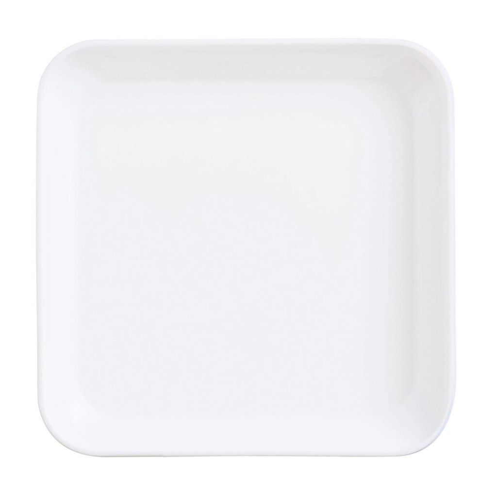 Platos cuadrados opal Restaurant 20 cm - Arcoroc