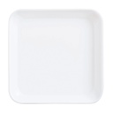 Platos cuadrados opal Restaurant 20 cm - Arcoroc