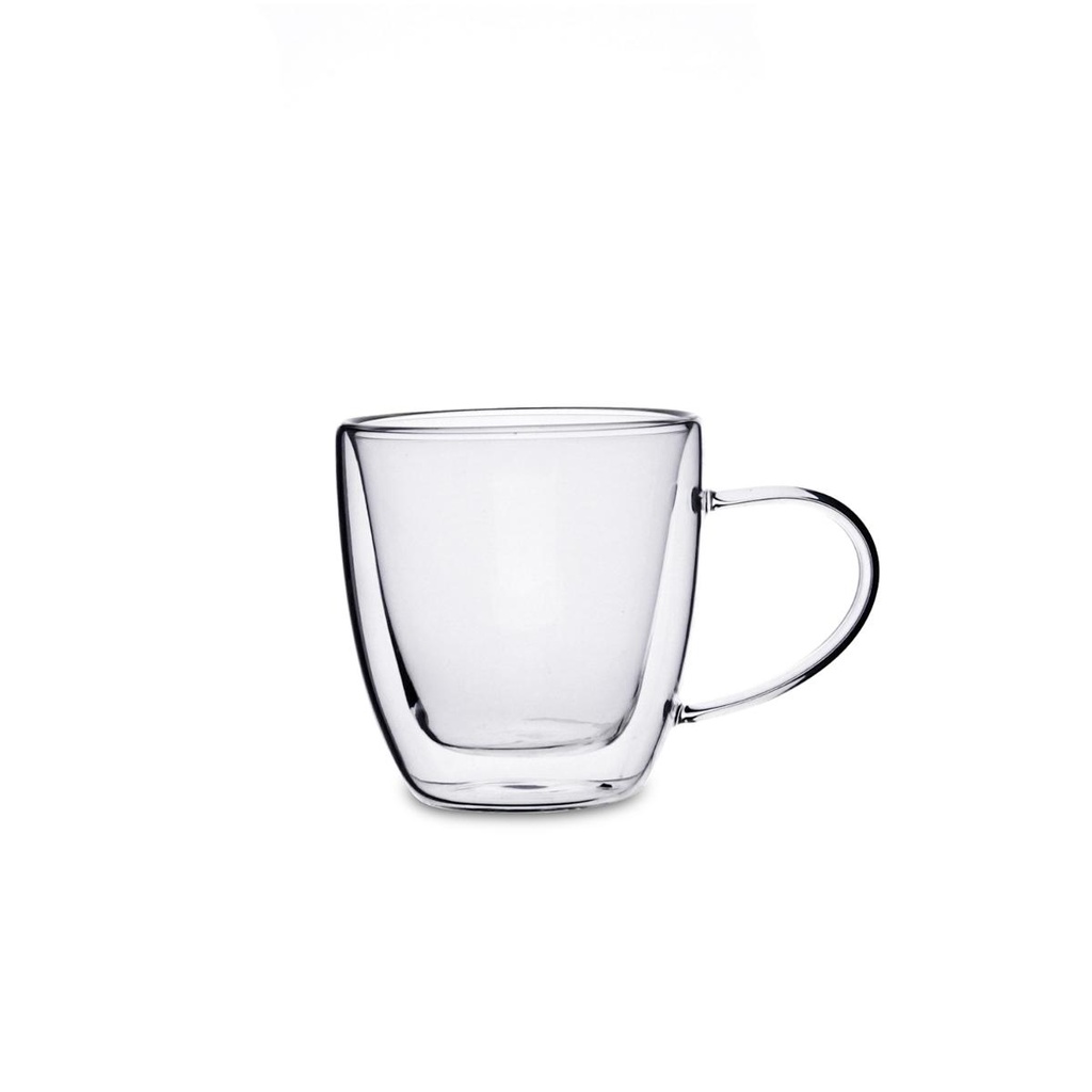 Taza doble pared vidrio Serenia 15 cl - Quid