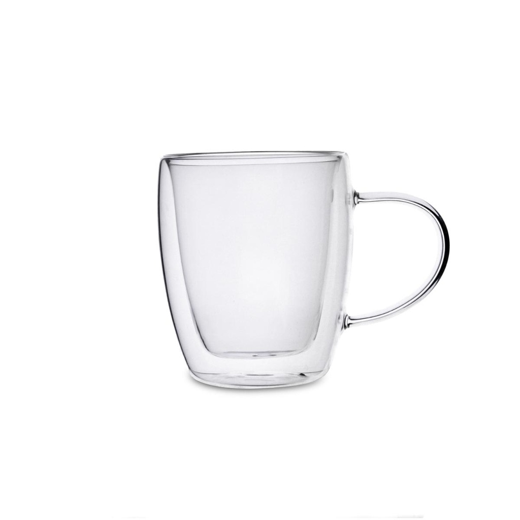 Taza doble pared vidrio Serenia 30 cl - Quid