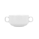 Taza consomé porcelana Glacial 30 cl - Bidasoa
