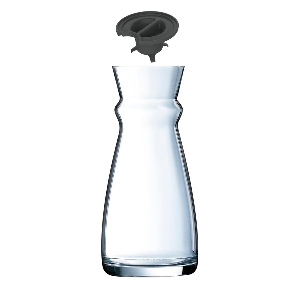 Botella vidrio con tapón Fluid 1l - Arcoroc