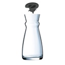 Botella vidrio con tapón Fluid 1l - Arcoroc