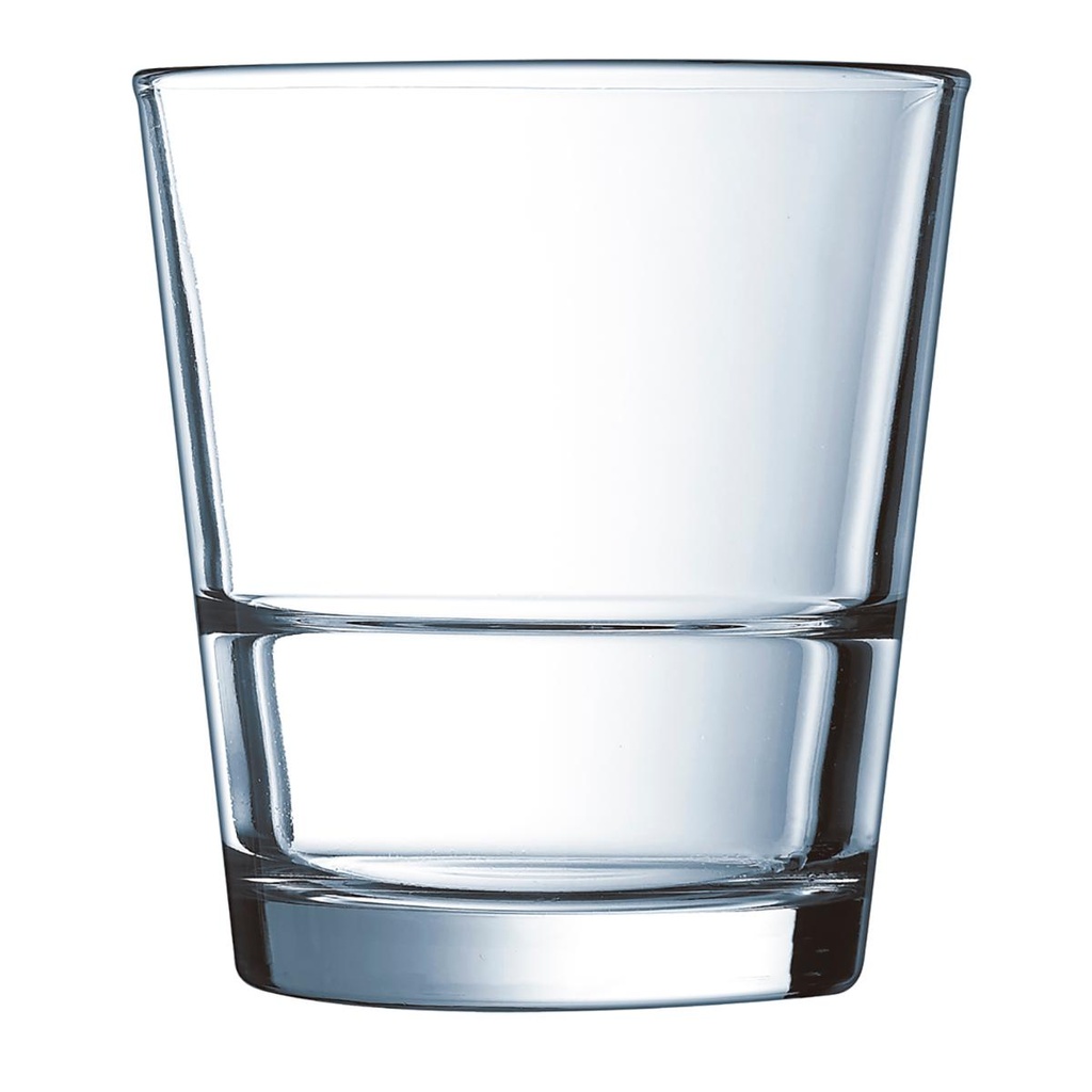Vasos bajos vidrio Stack Up 32 cl - Arcoroc