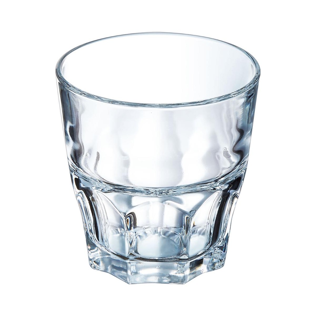 Vasos bajos vidrio Granity 20 cl - Arcoroc