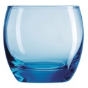 Vasos bajos vidrio Salto Ice Blue 32 cl - Arcoroc