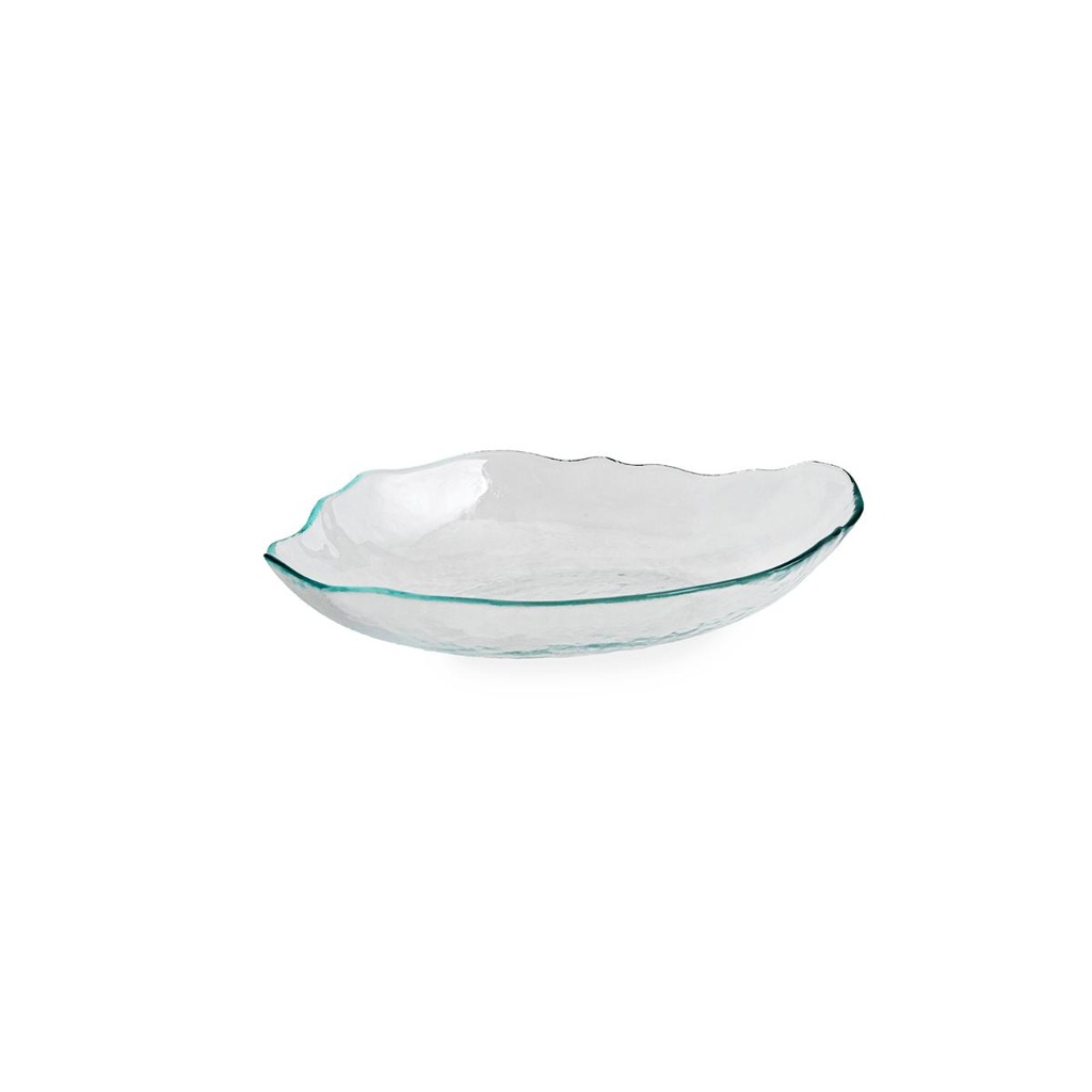 Fuente oval vidrio Organika 28x15,5 cm - Bidasoa
