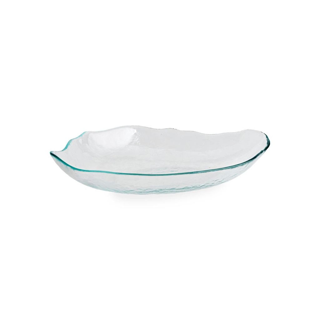 Fuente oval vidrio Organika 34x18 cm - Bidasoa
