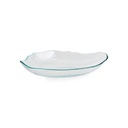 Fuente oval vidrio Organika 34x18 cm - Bidasoa