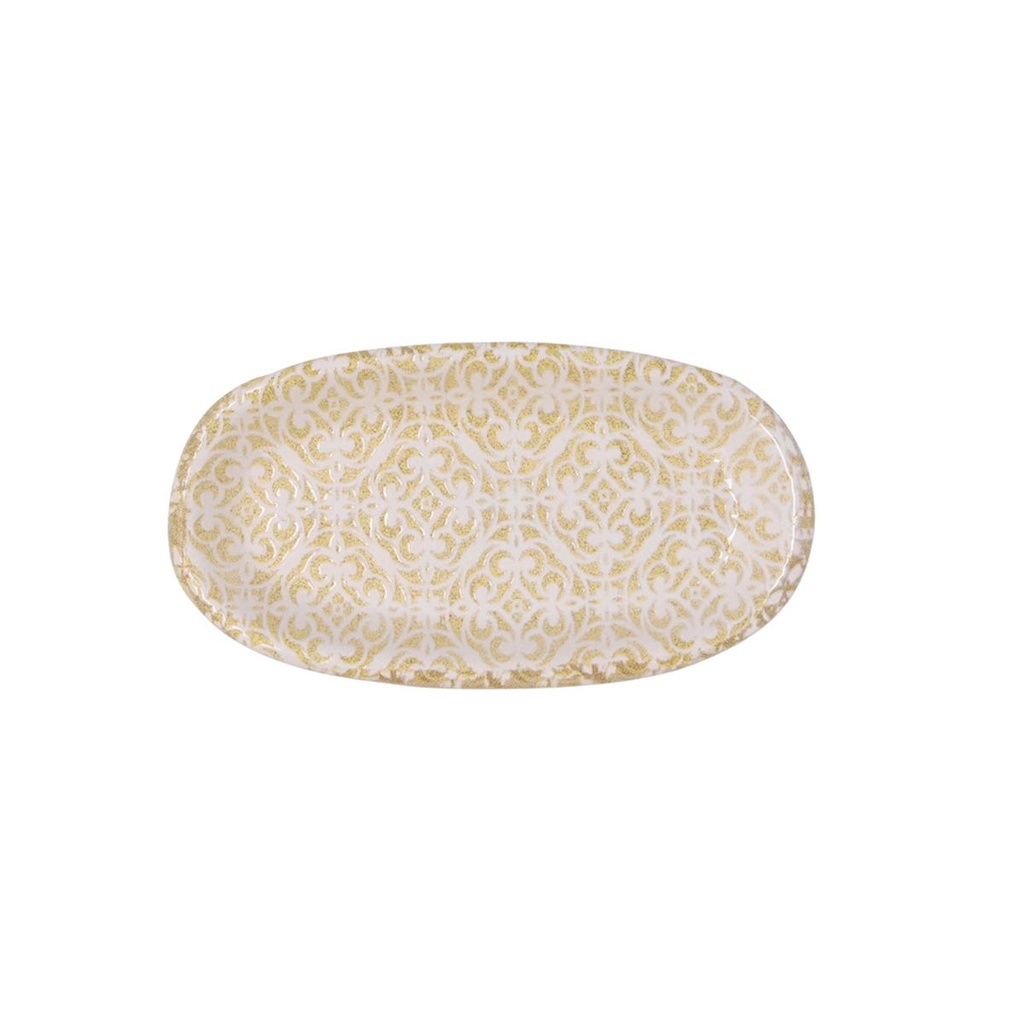 Fuente cerámica Milky 16x8,5 cm - Bidasoa