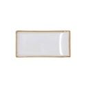 Fuente porcelana Milky 21,5x10,5x3 cm - Bidasoa