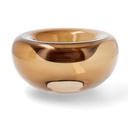 Plato vidrio Organika 19,5x19,5x10 cm - Bidasoa