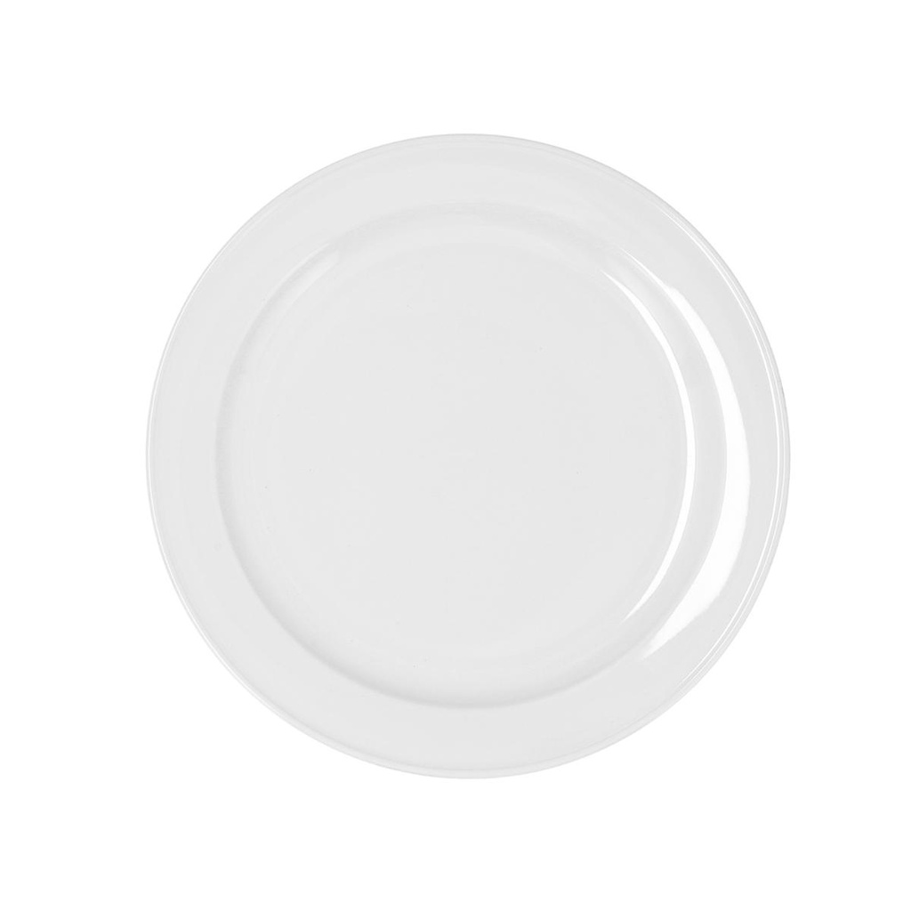 Plato llano porcelana Glacial Ala Estrch 24 cm - Bidasoa