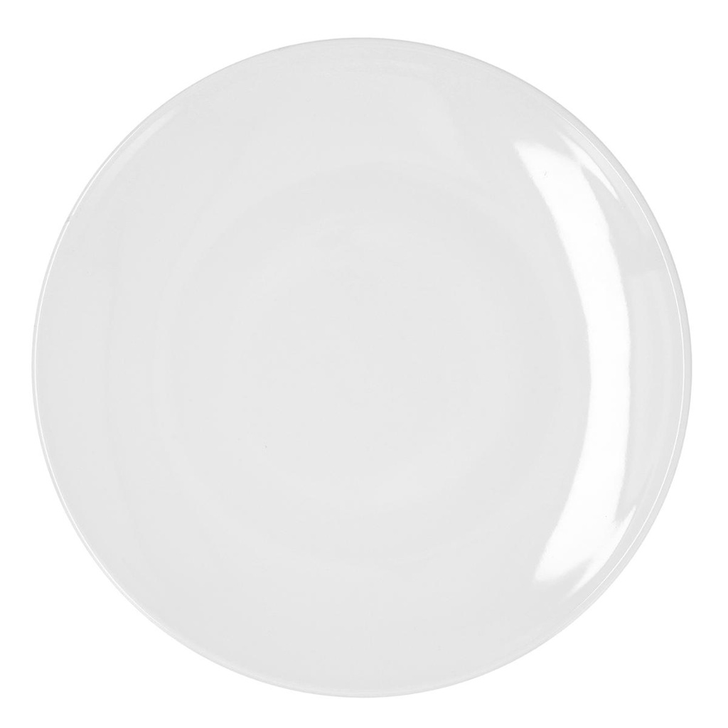 Plato llano porcelana Glacial Coupe 30 cm - Bidasoa