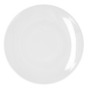 Plato llano porcelana Glacial Coupe 30 cm - Bidasoa