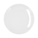 Plato llano porcelana Glacial Coupe 27 cm - Bidasoa