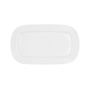 Fuente rectangular porcelana Glacial 31 x 18 cm - Bidasoa