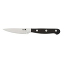 Cuchillo pelador acero inoxidable Inox Chef Black 9 cm - Quid Professional