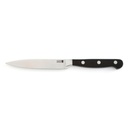 Cuchillo verdulero acero inoxidable Inox Chef Black 12 cm - Quid Professional
