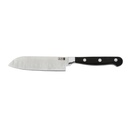 Cuchillo santoku acero inoxidable Inox Chef Black 13 cm - Quid Professional