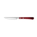 Cuchillo chuletero acero inox y madera Brasero 24 cm - Amefa