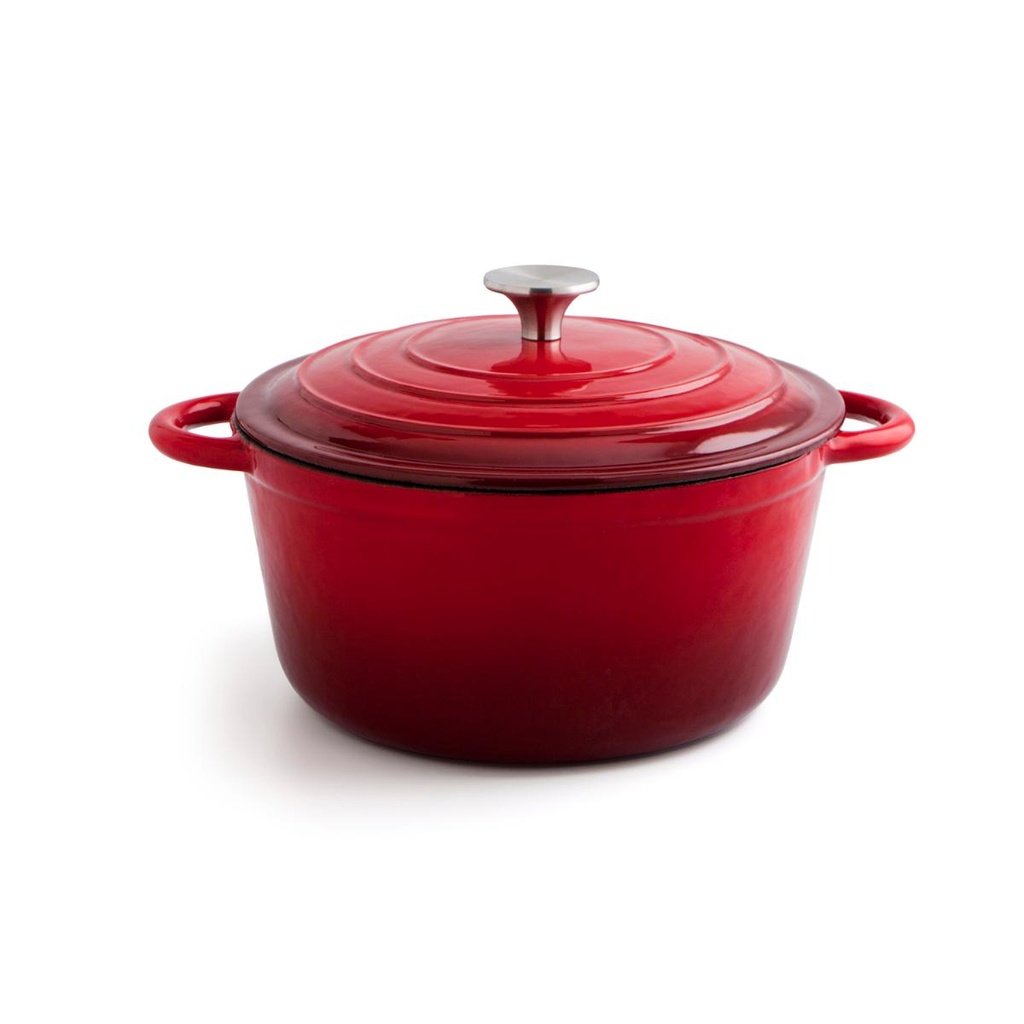 Cocotte hierro fundido esmaltado Fierro 24cm, 3,7l - Bidasoa