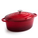 Cocotte hierro fundido esmaltado Fierro 30x23, 4,3l - Bidasoa