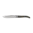 Cuchillos chuleteros acero inox Volcano 23x2,4x1,5 cm - LOU LAGUIOLE