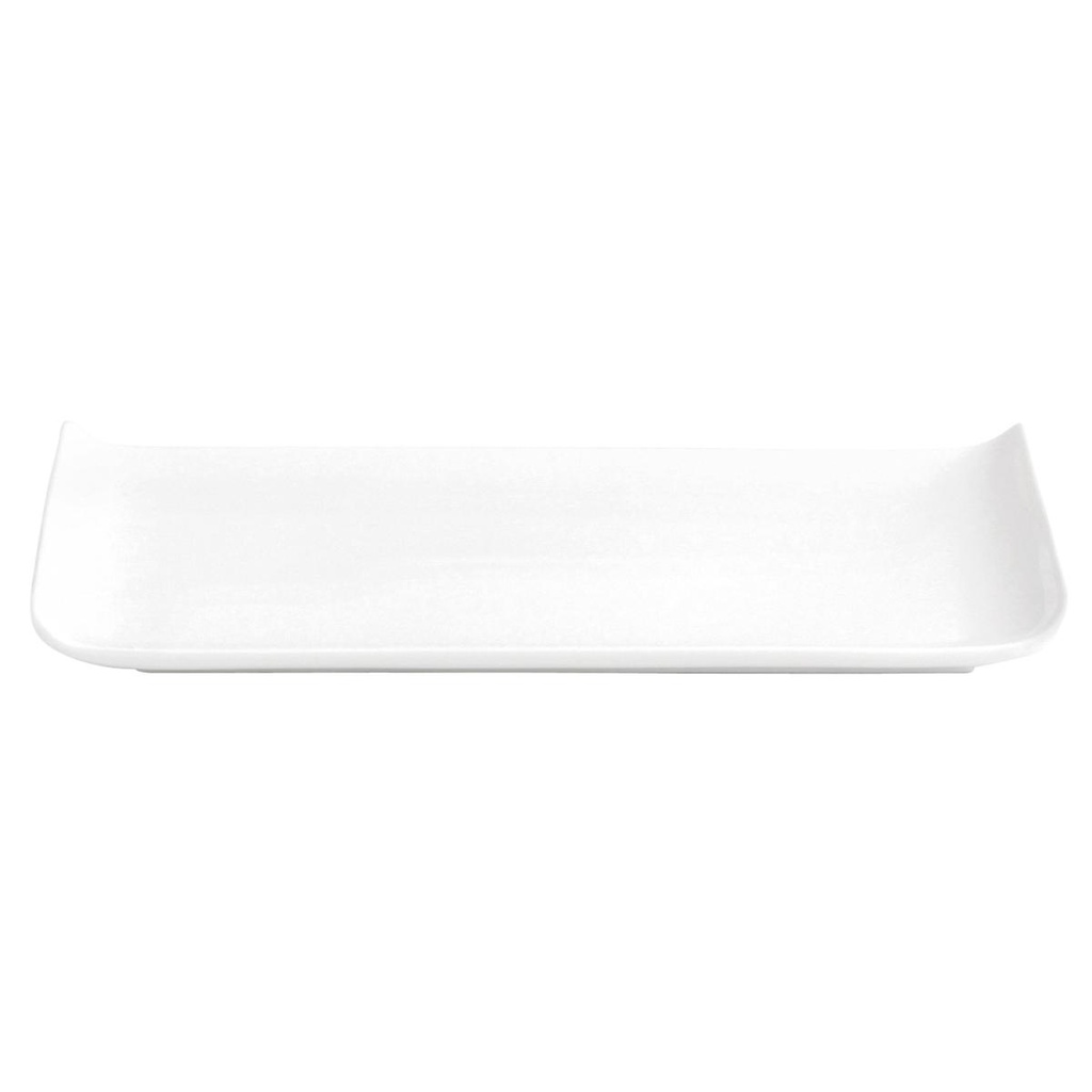 Plato aperitivo porcelana Chef 25x12 cm - Quid