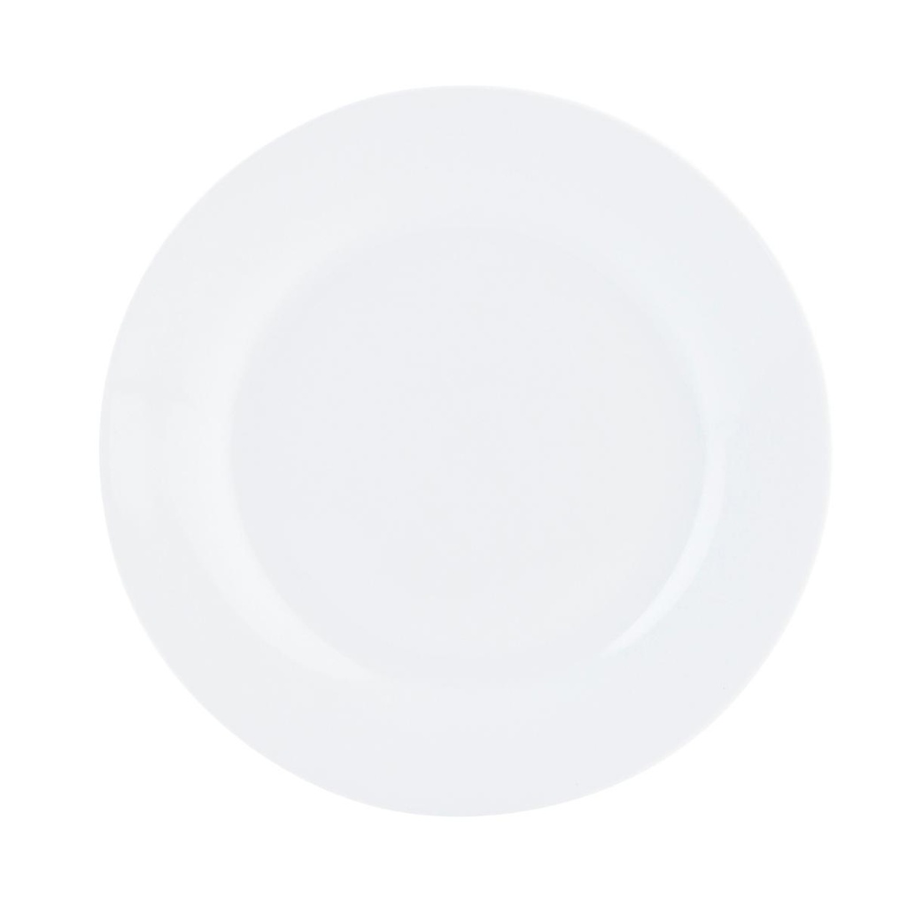 Plato llano porcelana Basic 22,5 cm - Quid
