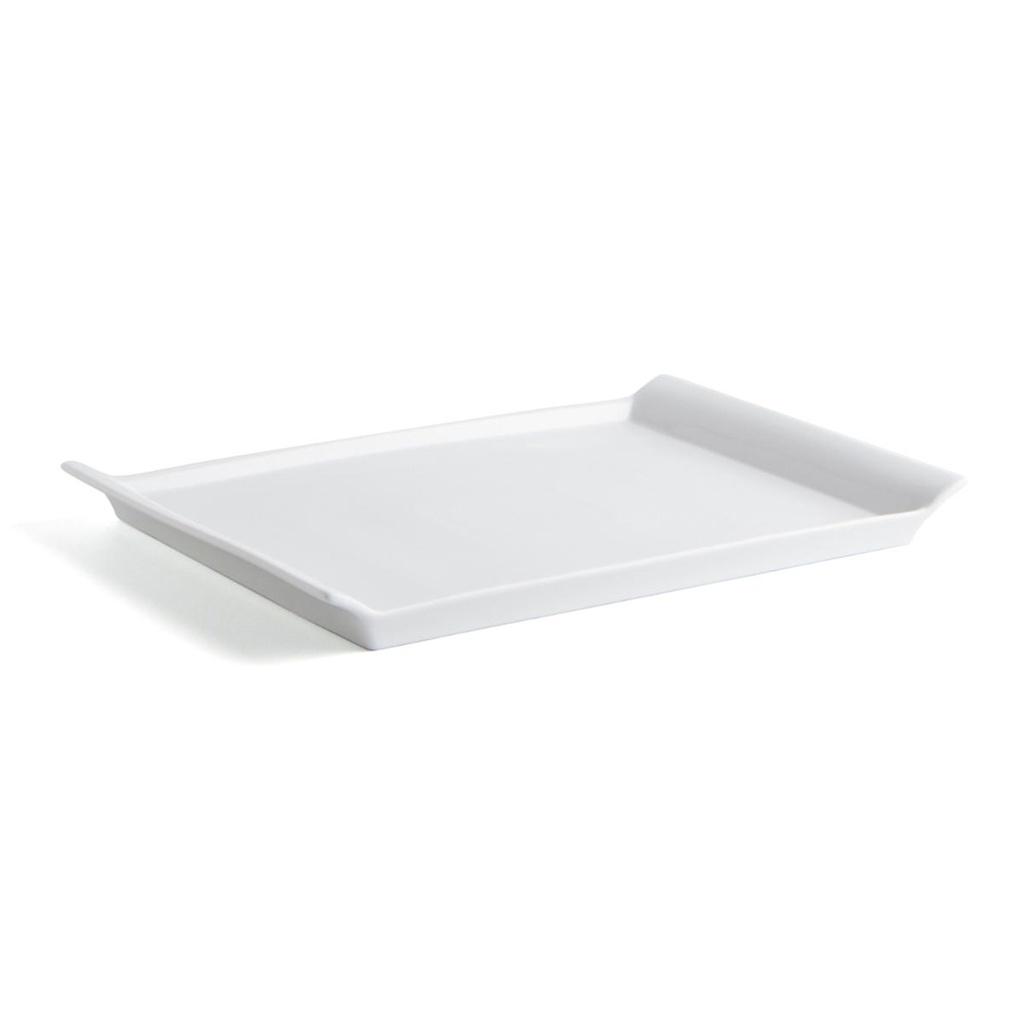 Fuente rectangular porcelana Gastro Fresh 36x25 cm - Quid