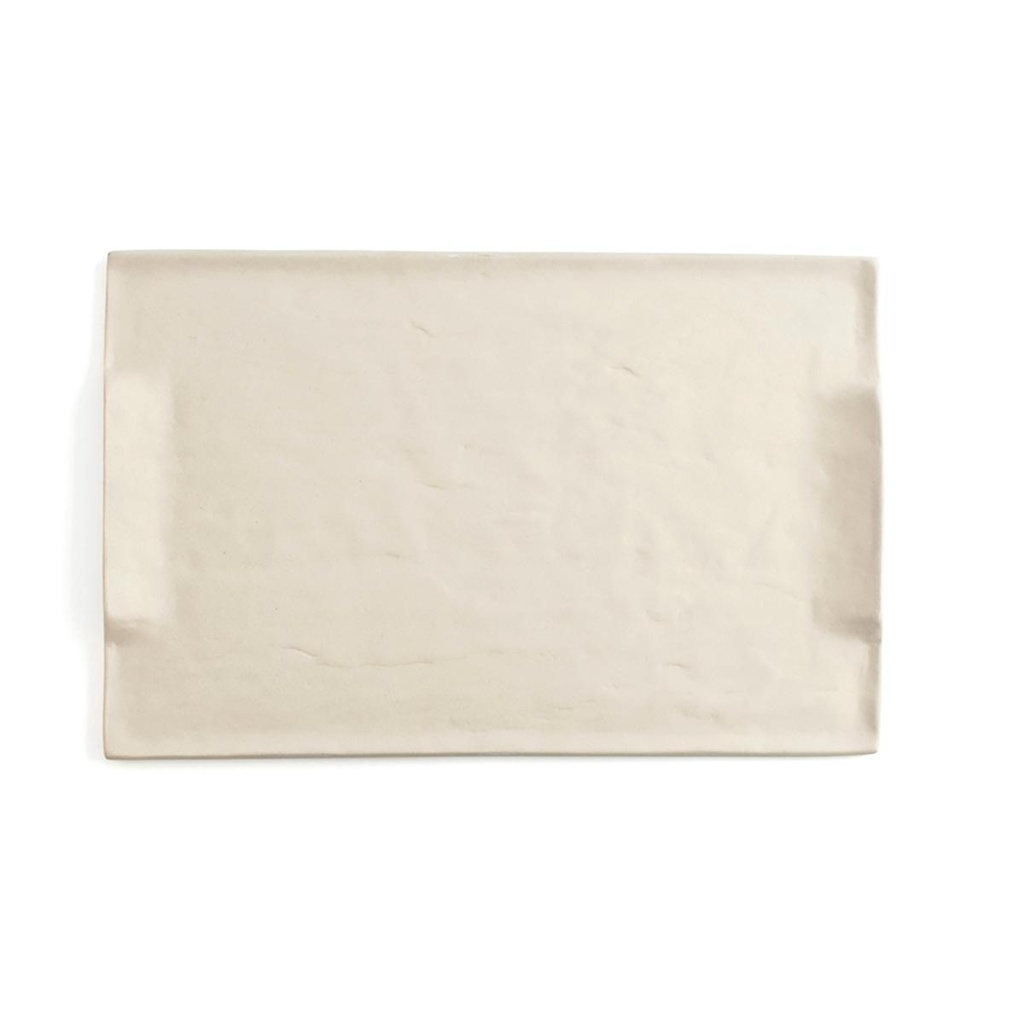 Bandeja rectangular cerámica Mineral Gres 35x23 cm - Quid