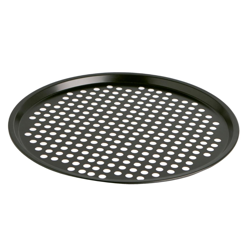 Bandeja pizza acero pintado Sweet Grey 30x0,9 cm - Quid
