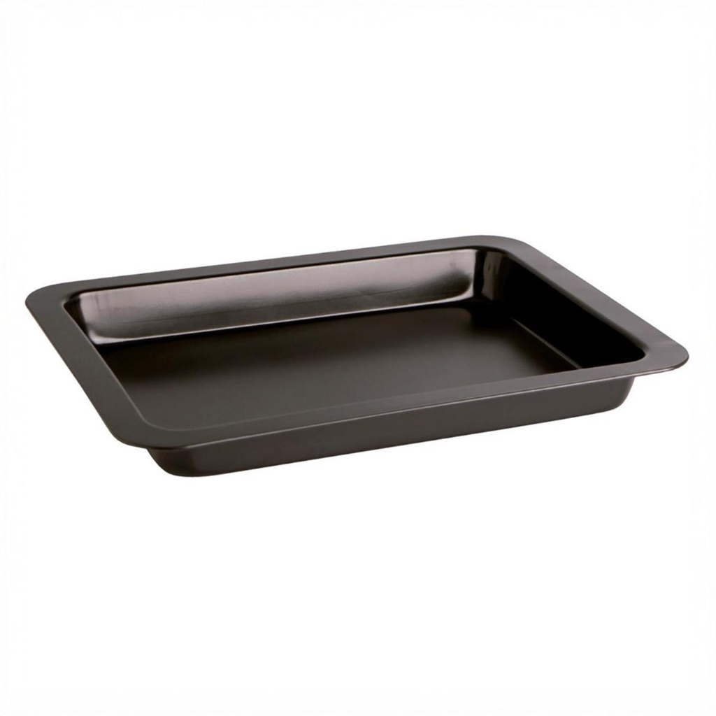 Bandeja horno acero pintado Sweet Grey 40x32x4 cm - Quid
