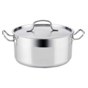 Cacerola acero inoxidable Azzero 20x9,5cm - 2,8l - Quid