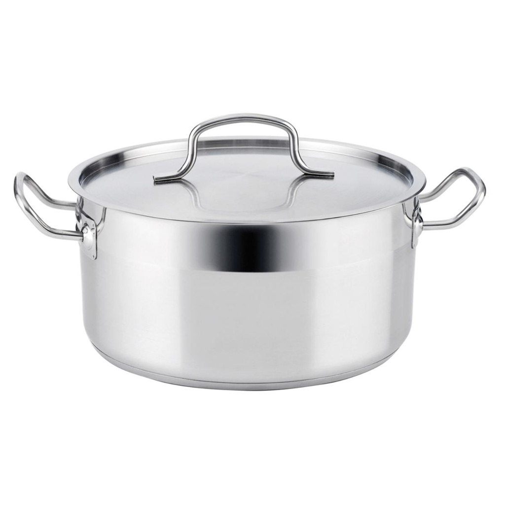 Cacerola acero inoxidable Azzero 24x11,5cm - 4,9l - Quid