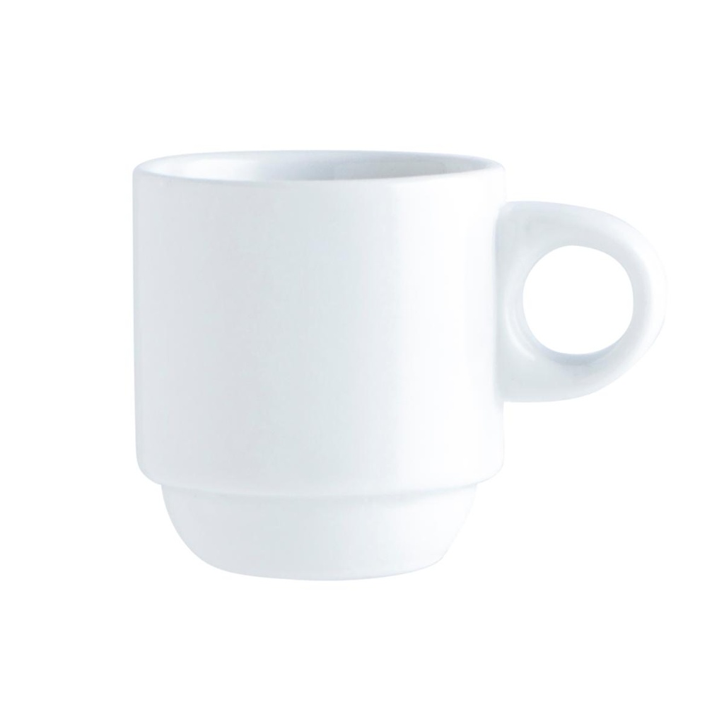 Taza porcelana Basic 8 cl - Quid