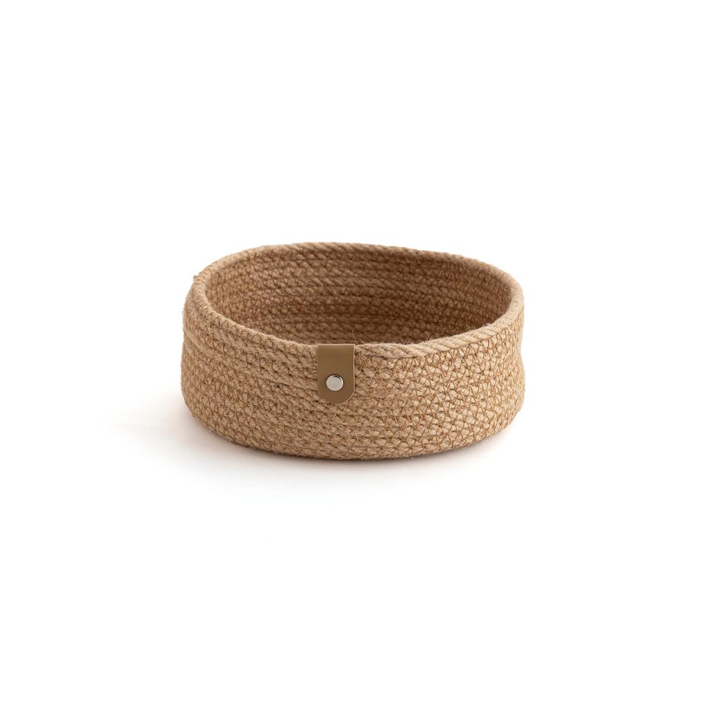 Cesta yute Mahon 20x6 cm - Vinthera