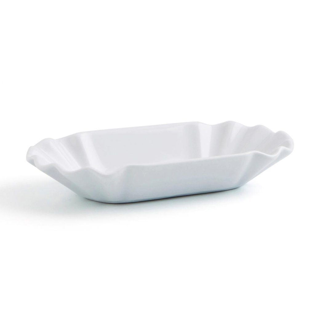 Tapa ración porcelana Gastro Fun 20,5x11x3,5 cm - Quid