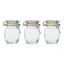 Tarro hermético mini vidrio Select 6x6x9cm-10 cl - Quid