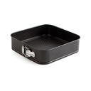 Molde cuadrado desmontable acero pintado Sweet Grey 26 cm - Quid