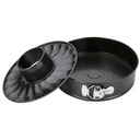 Molde desmontable 2 bases acero pintado Sweet Grey 26x6,8 cm - Quid