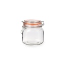 Tarro hermético vidrio New Canette 11,5x11,5x12,5cm-0,7l - Quid