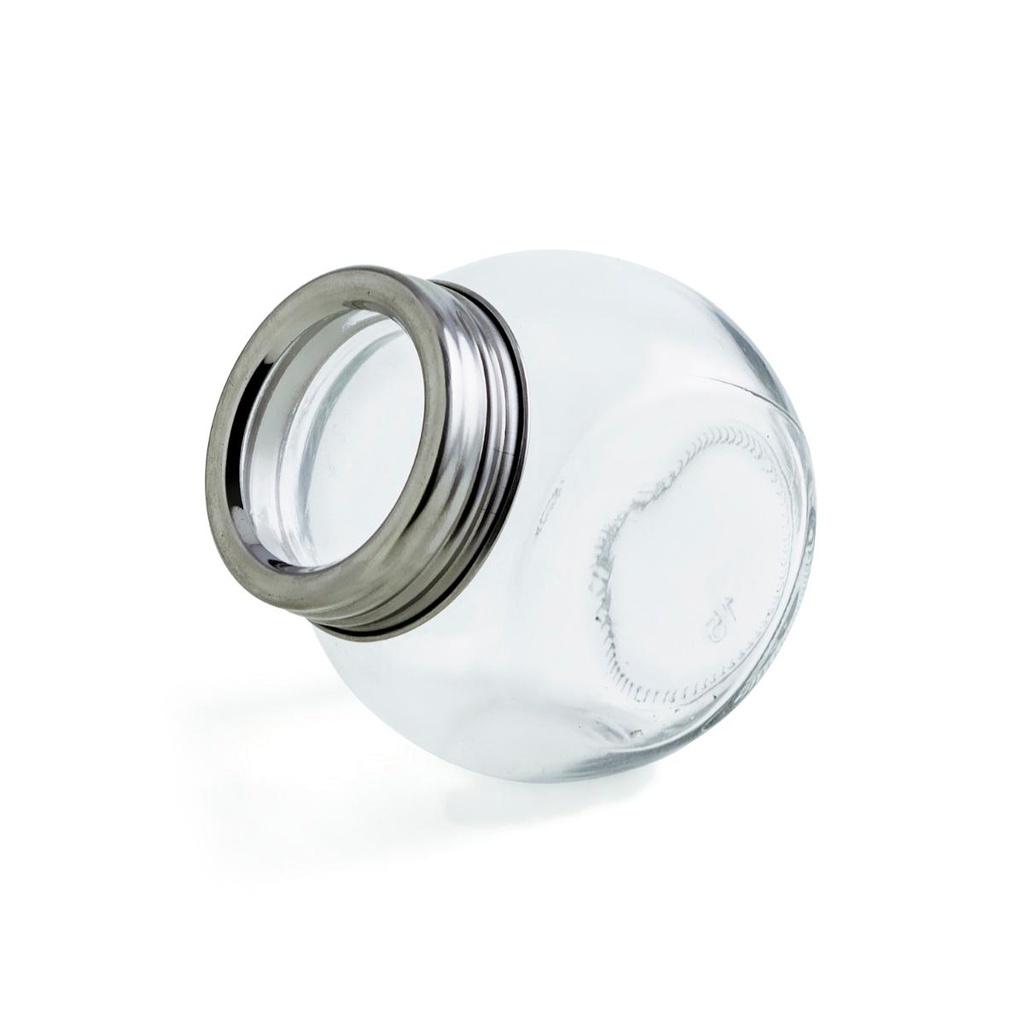 Tarro mini hermético vidrio Select 6x9x8cm-19 cl - Quid