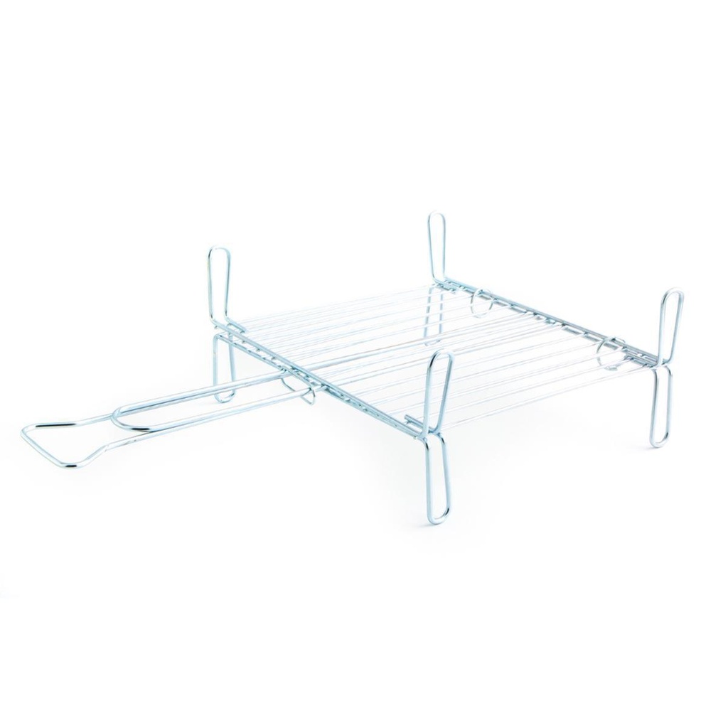 Parrilla doble acero Prepara Bbq 50x50 cm - Quid