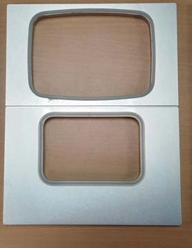 Molde de termoselladora Para 1 barqueta GS1/8 + 1 barqueta 137x95 mm. Ancho bobina 180 mm · Irimar