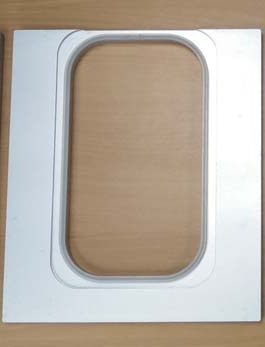 Molde de termoselladora Para 1 barqueta GS1/4. Ancho bobina 162 mm · Irimar