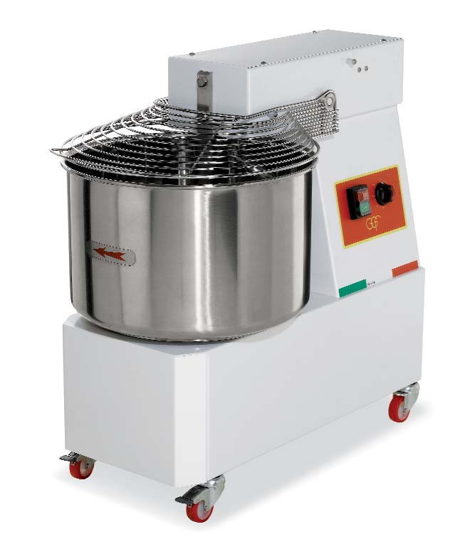 Amasadora espiral Irimar L22T 1 velocidad - 400 V / 50 Hz / 3