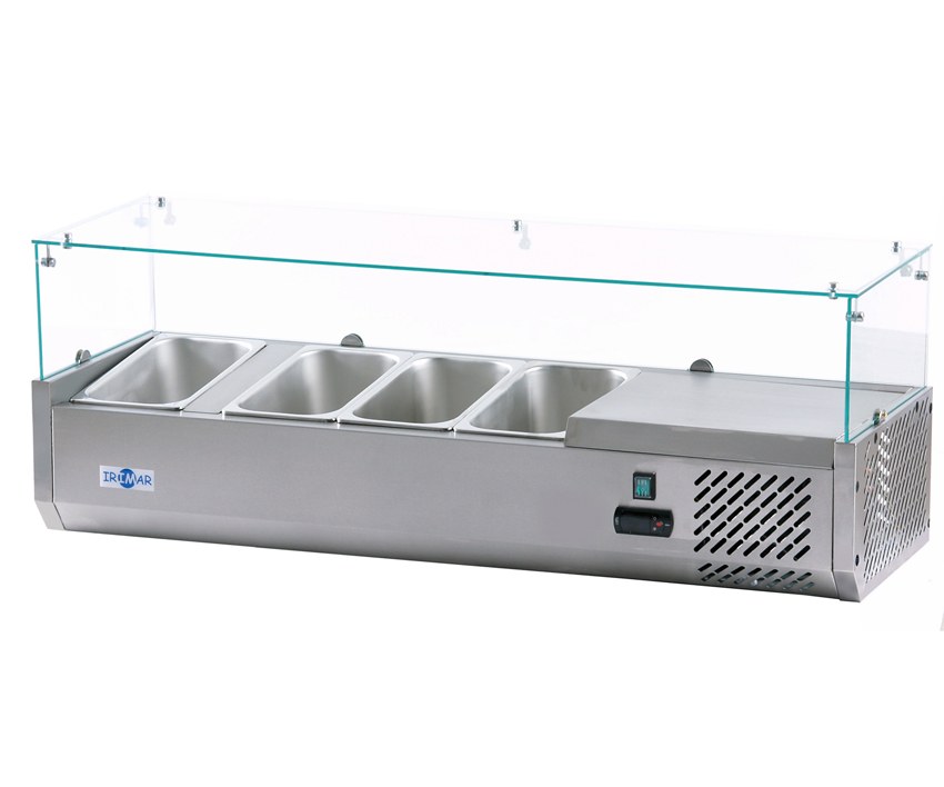Vitrina fría Irimar VIPP 8GN1/4 x 150 mm - 230 V / 50 Hz